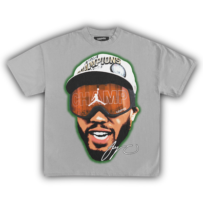 JAYSON TATUM CHAMPAGNE GOGGLES TEE