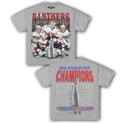 FLORIDA PANTHERS CHAMPIONS TEE (Double Sided)