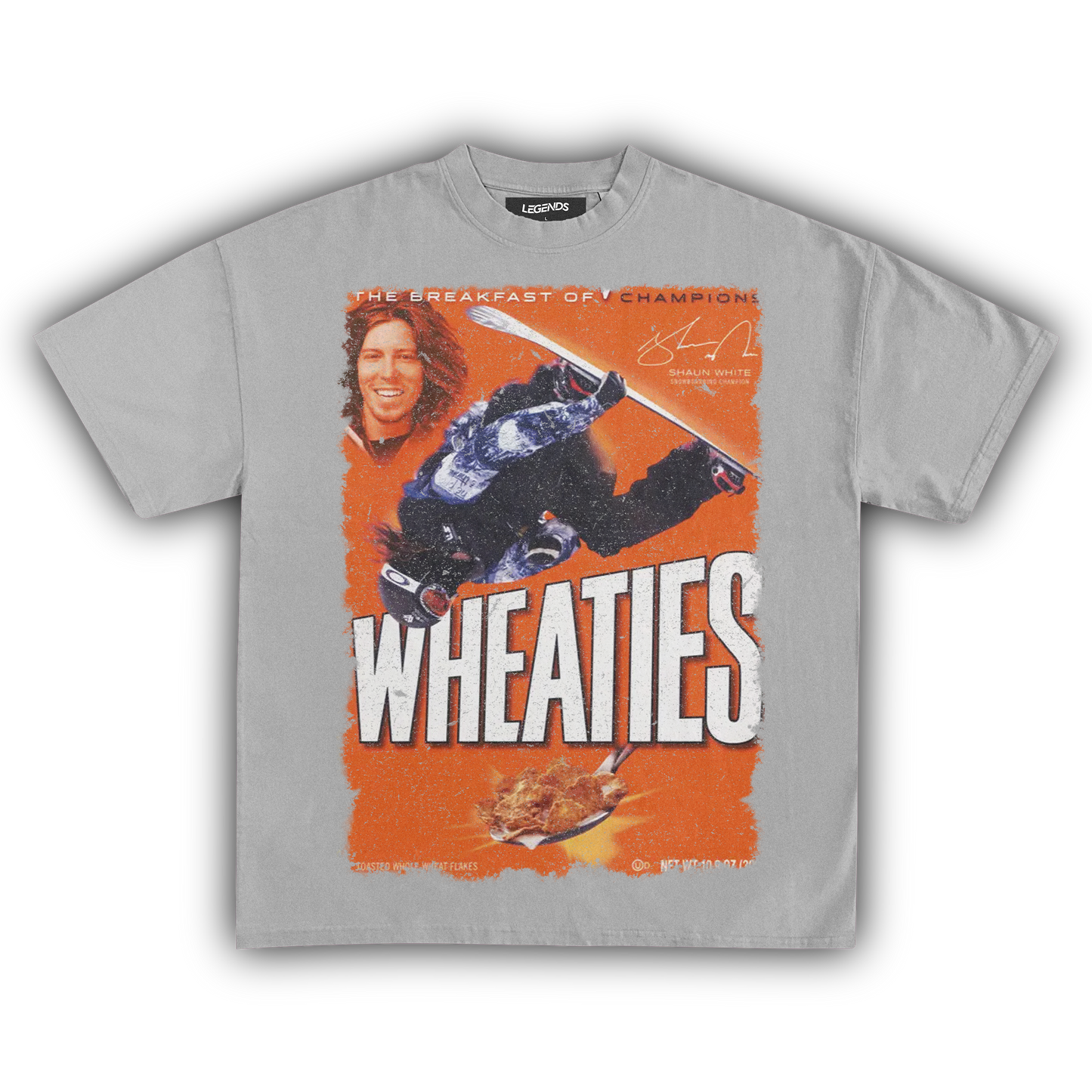 WHEATIES SHAUN WHITE 2010 VINTAGE TEE