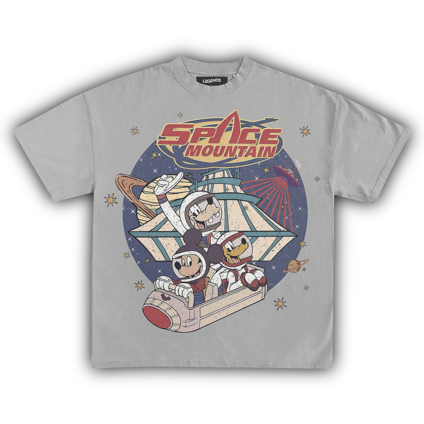 Space Mountain Tee New Arrivals Vintage Heavyweight T Shirt Legends Heavyweight Tees
