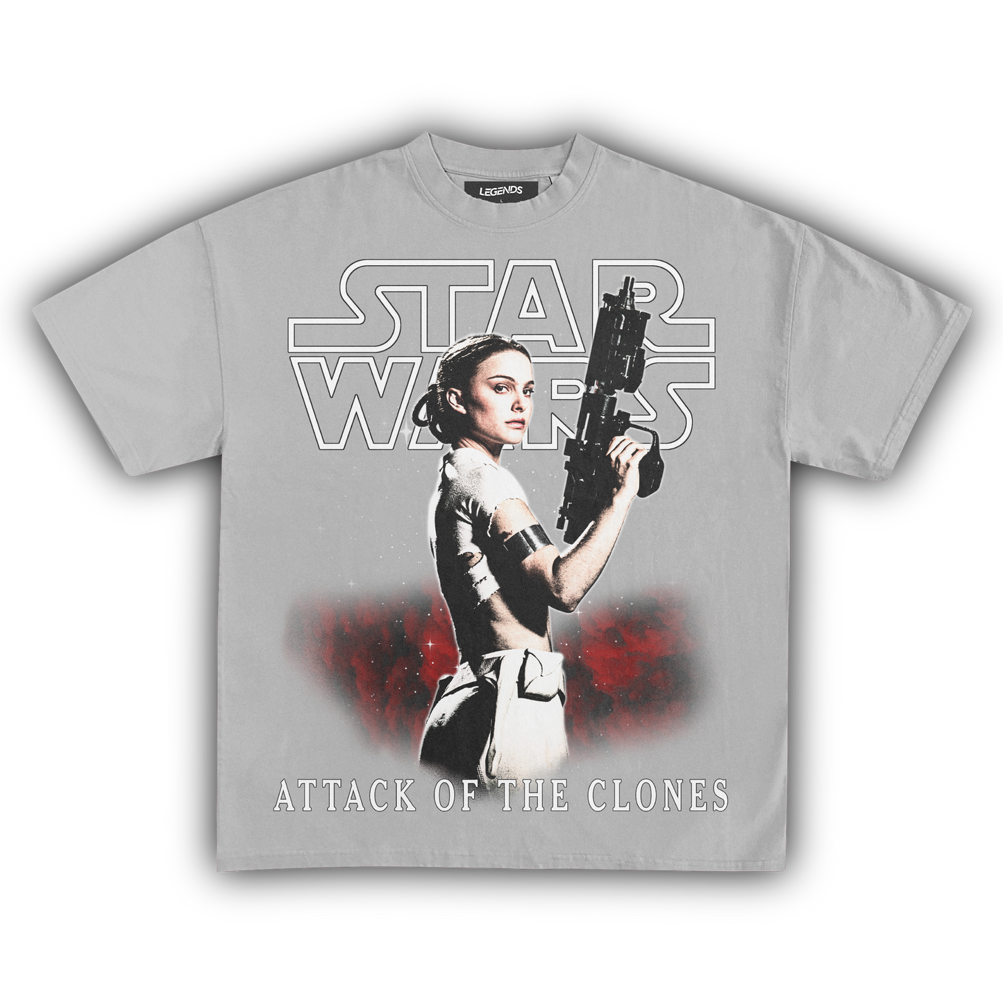 STAR WARS ATTACK OF THE CLONES 2002 VINTAGE TEE