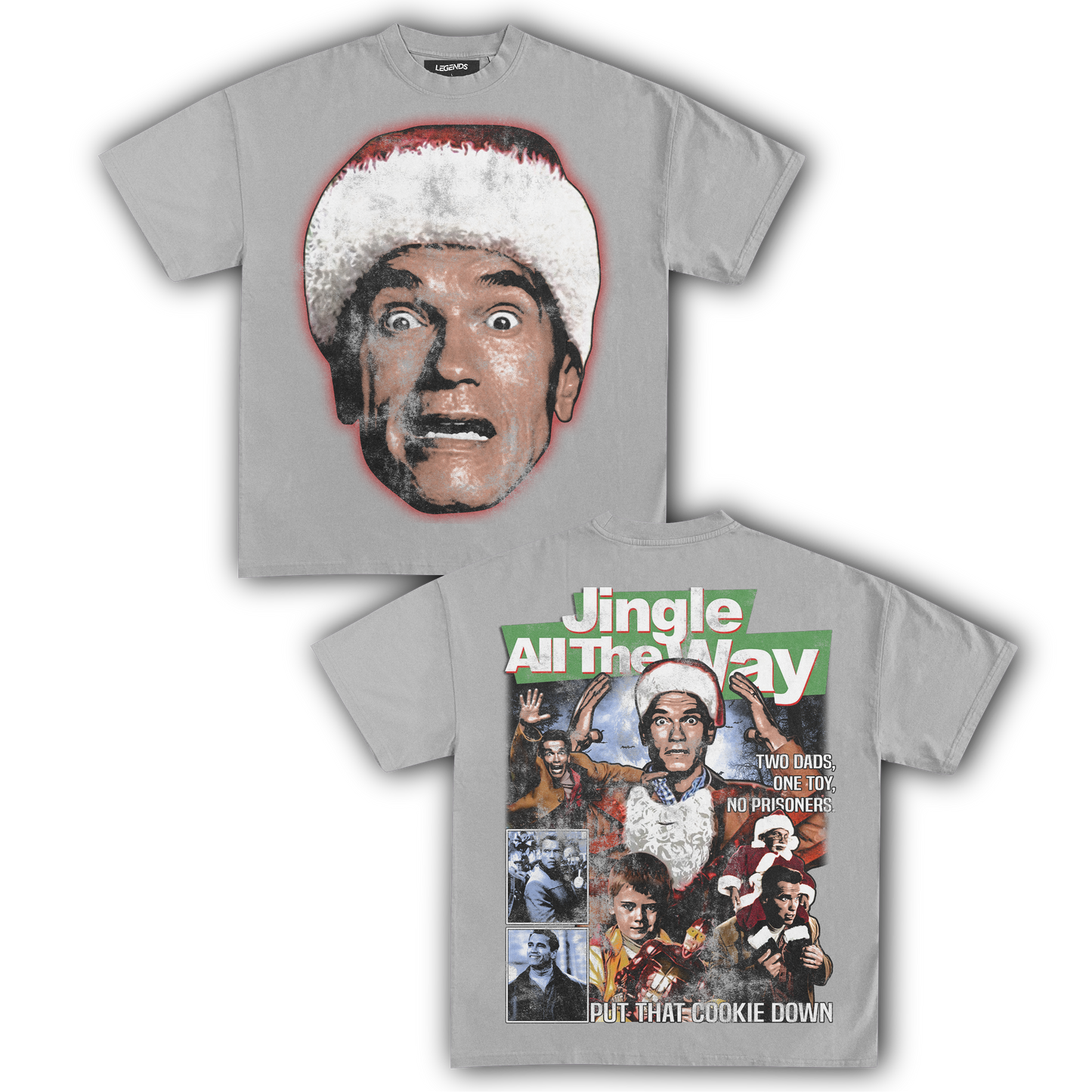 JINGLE ALL THE WAY 1996 VINTAGE TEE (Double Sided)