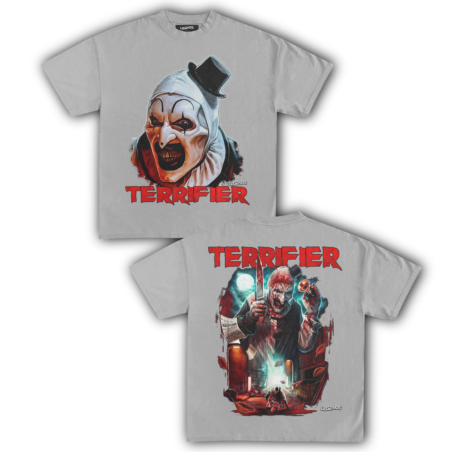 TERRIFIER TEE (Double Sided)