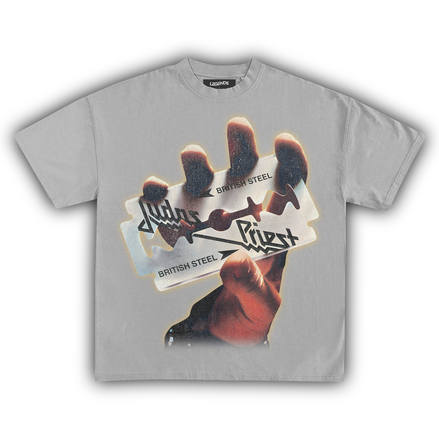 JUDAS PRIEST BRITISH STEEL VINTAGE TEE