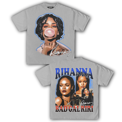 RIHANNA BUBBLEGUM TEE (Double Sided)