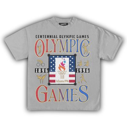 1896-1996 CENTENNIAL GAMES VINTAGE TEE