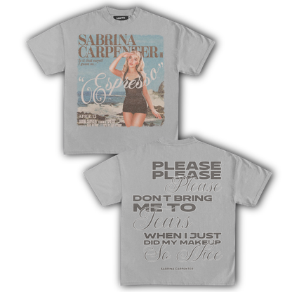 SABRINA CARPENTER PLEASE PLEASE PLEASE TEE (Double Sided)