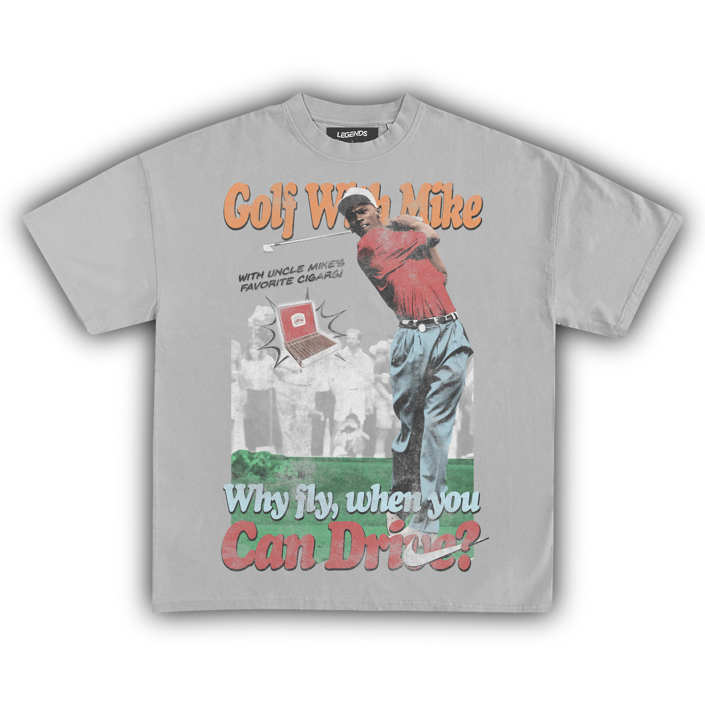 GOLF WITH MIKE VINTAGE TEE