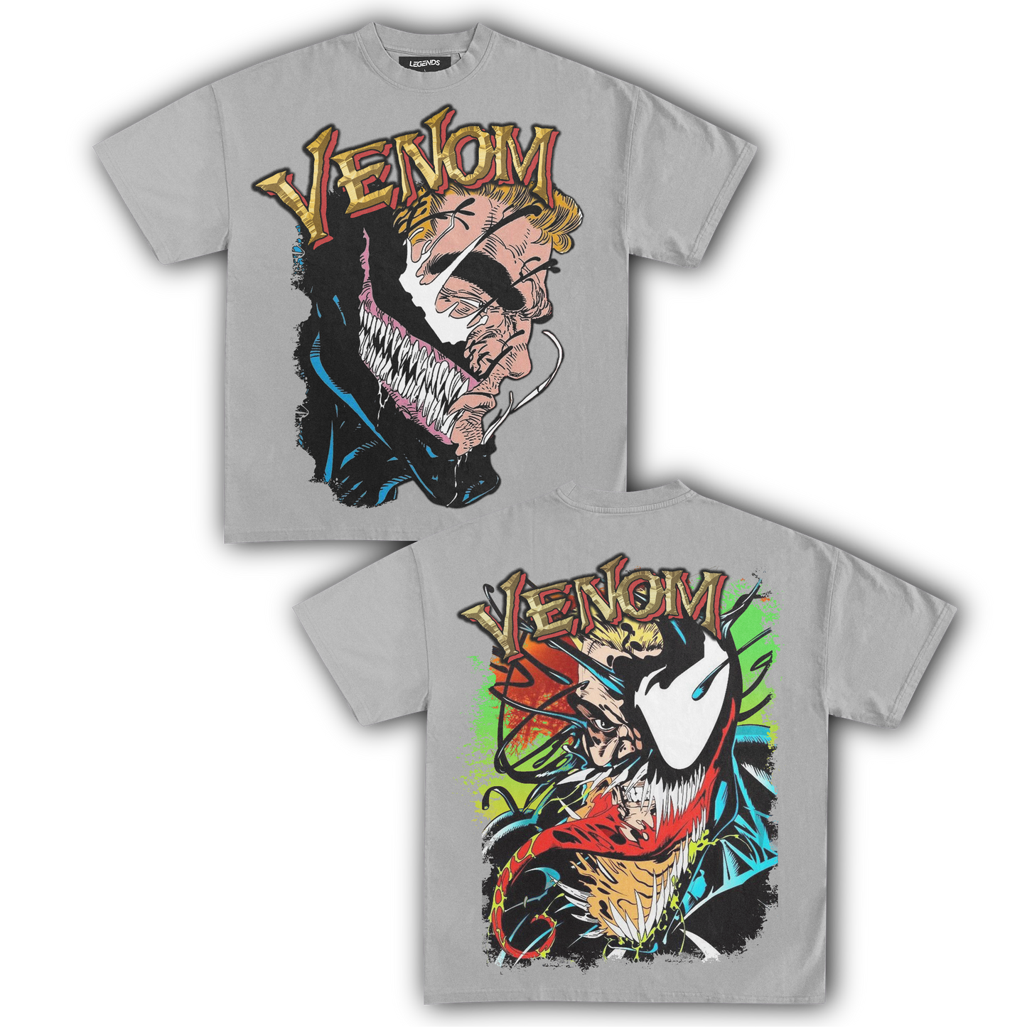 VENOM EDDIE BROCK SYMBIOTE TEE (Double Sided)