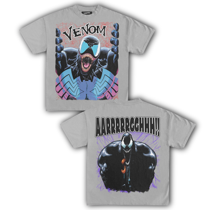 VENOM RAMPAGE AARRGGHH TEE (Double Sided)