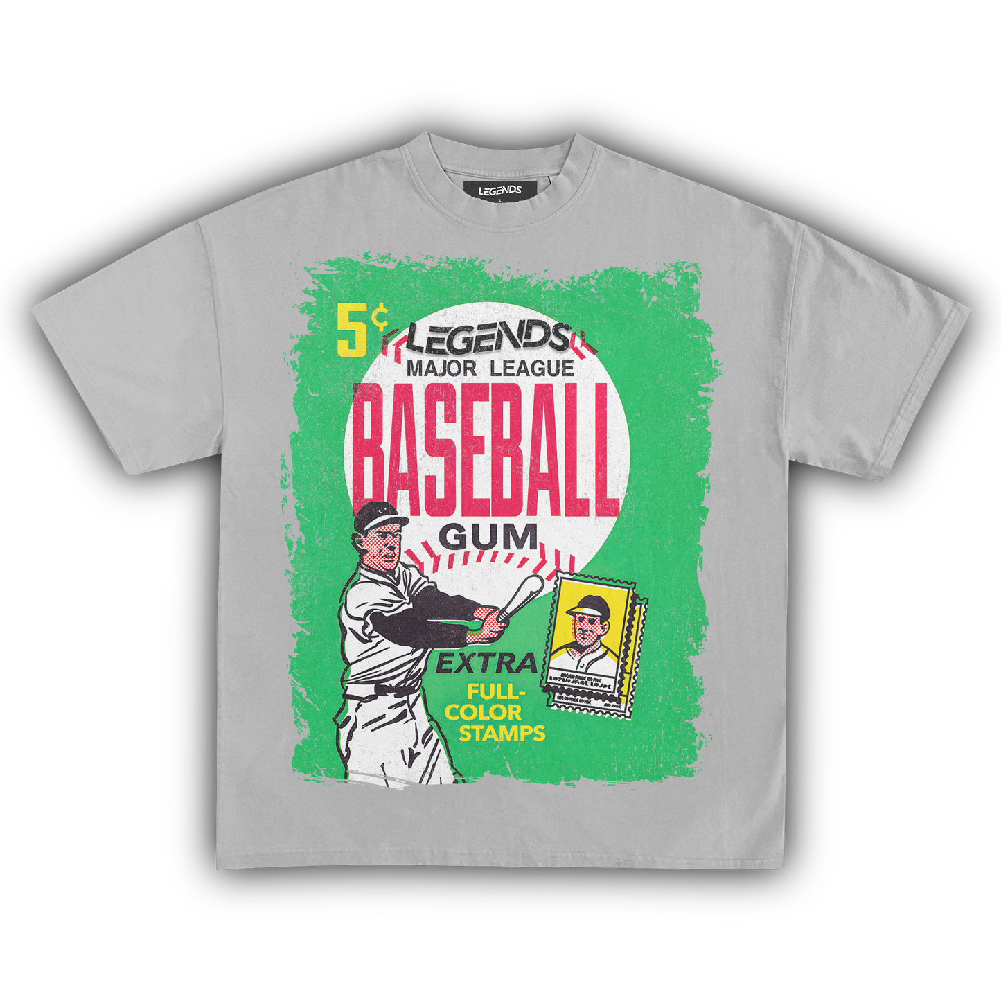 LEGENDS BASEBALL TRADING CARD TEE (Version 011)