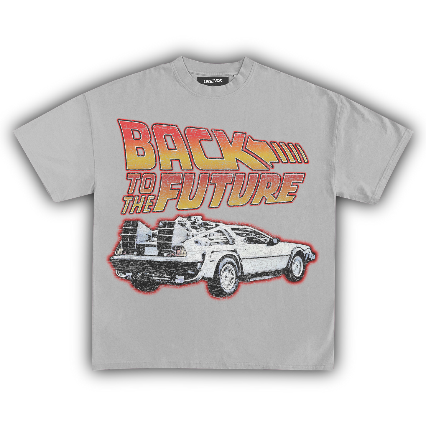 BACK TO THE FUTURE DELOREAN VINTAGE TEE