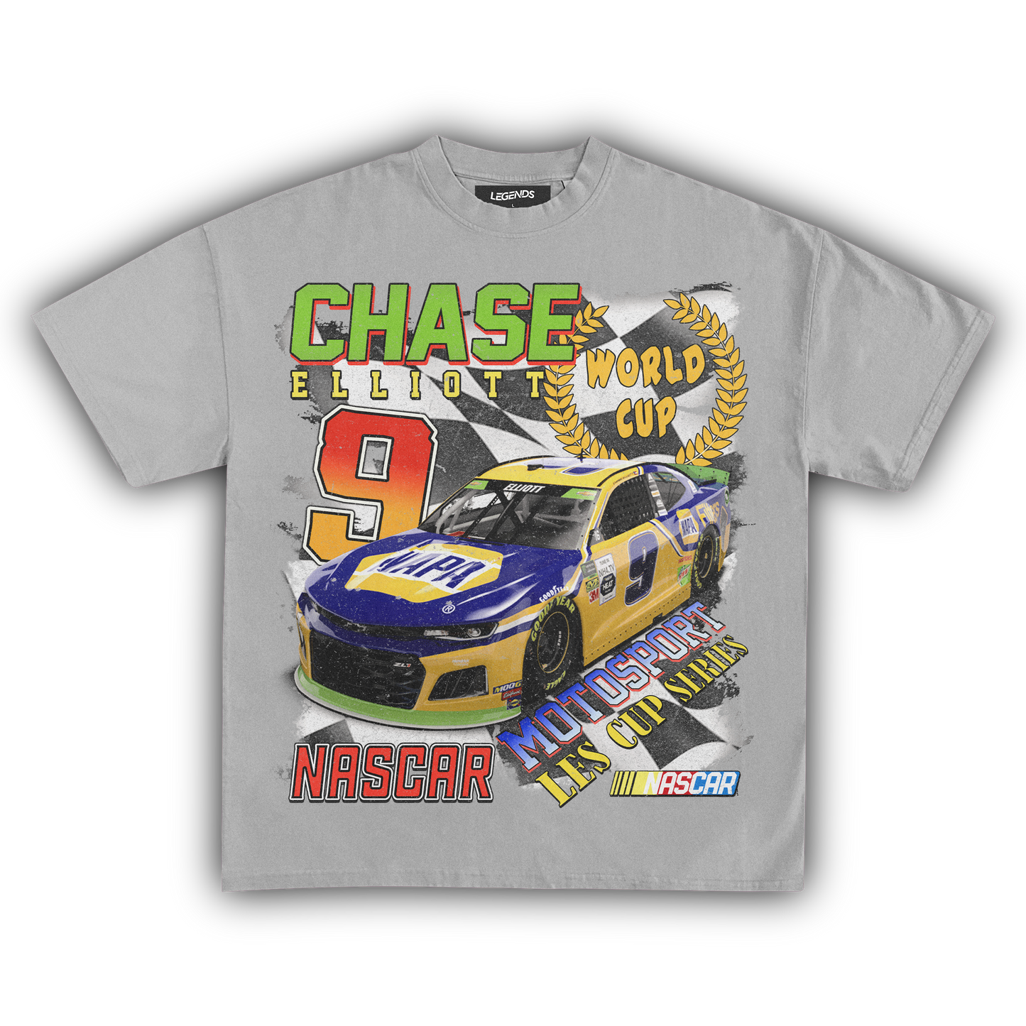 CHASE ELLIOTT VINTAGE NASCAR TEE