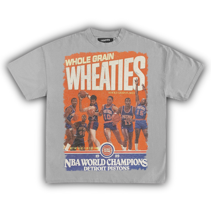 WHEATIES DETROIT PISTONS 1989 VINTAGE TEE