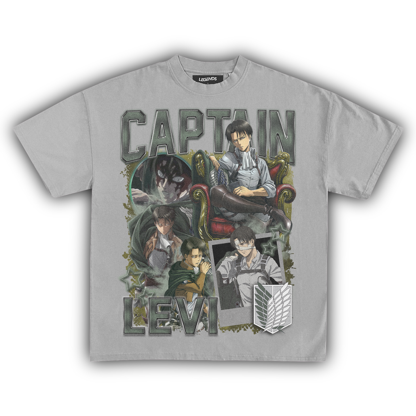 ATTACK ON TITAN: CAPTAIN LEVI TEE