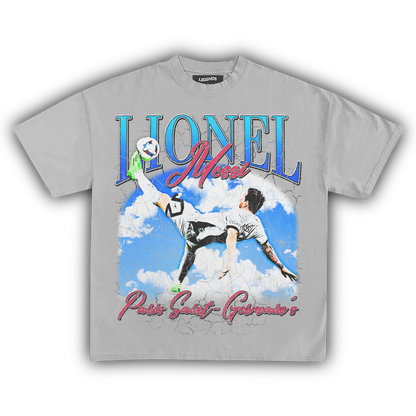 LIONEL MESSI PARIS SAINT-GERMAIN VINTAGE TEE