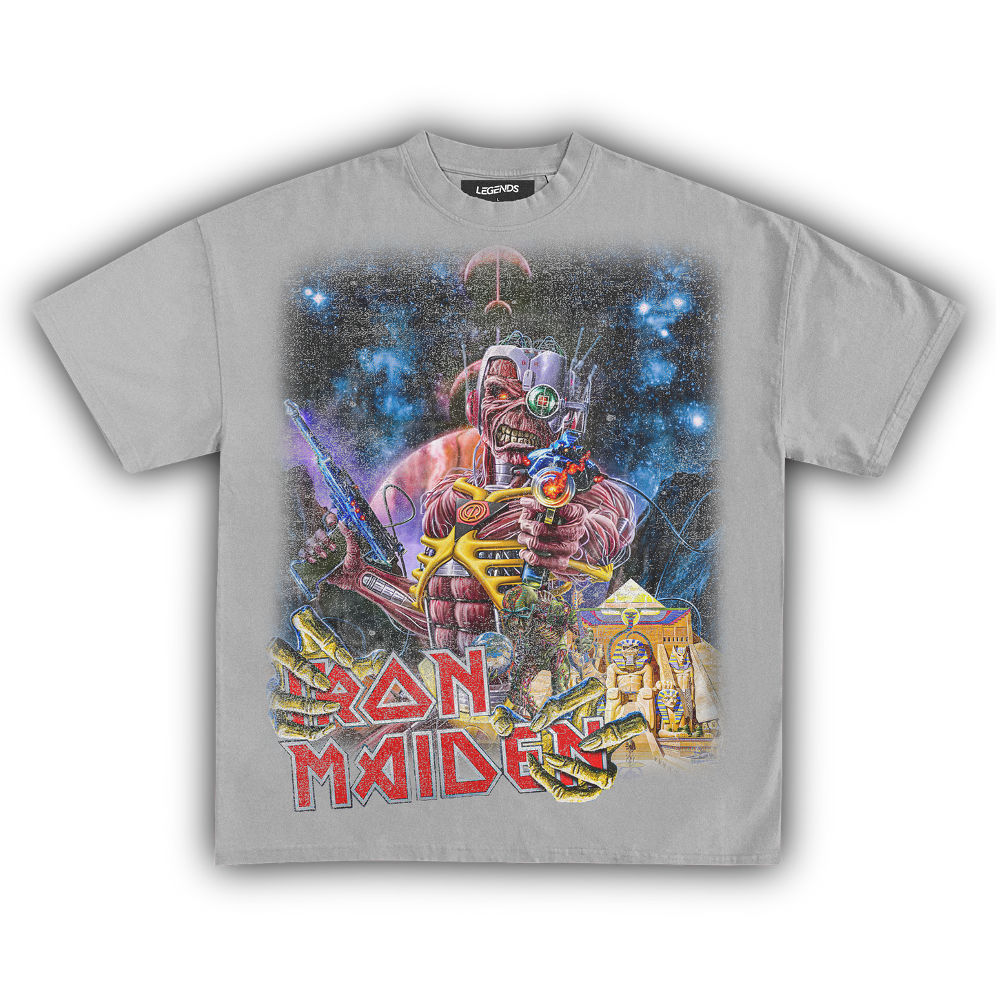 IRON MAIDEN TIME MACHINE TEE