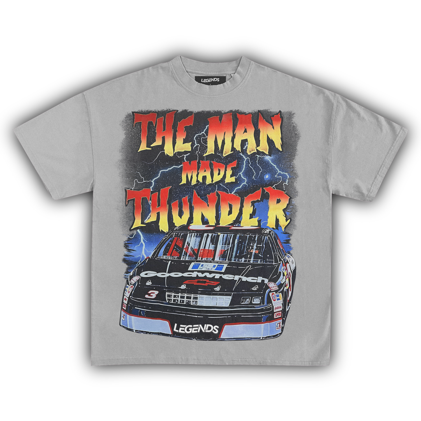 DALE EARNHARDT MAN MADE THUNDER TEE