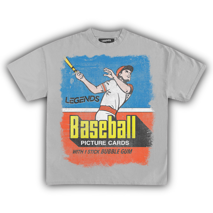 LEGENDS BASEBALL TRADING CARD TEE (Version 004)