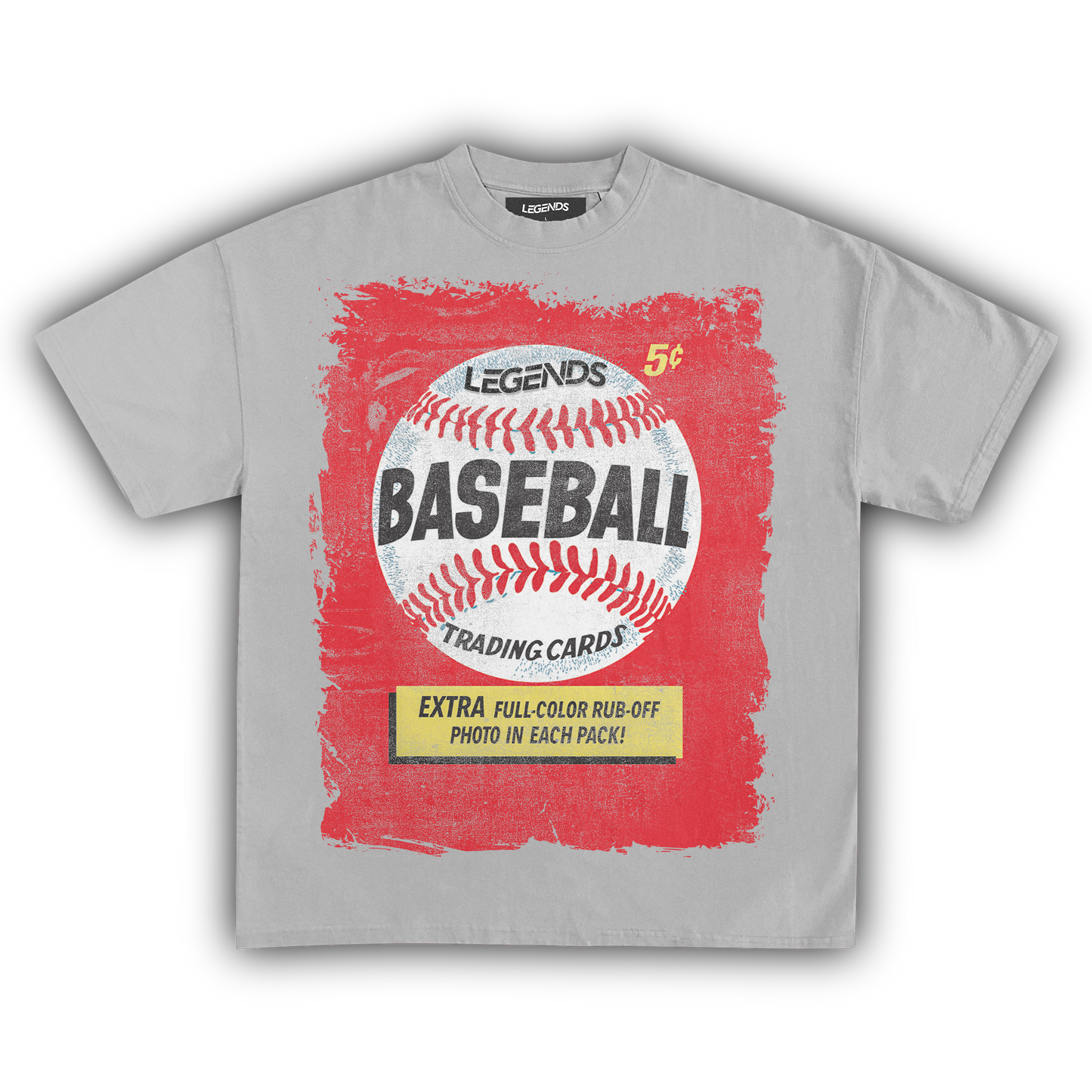 LEGENDS BASEBALL TRADING CARD TEE (Version 003)