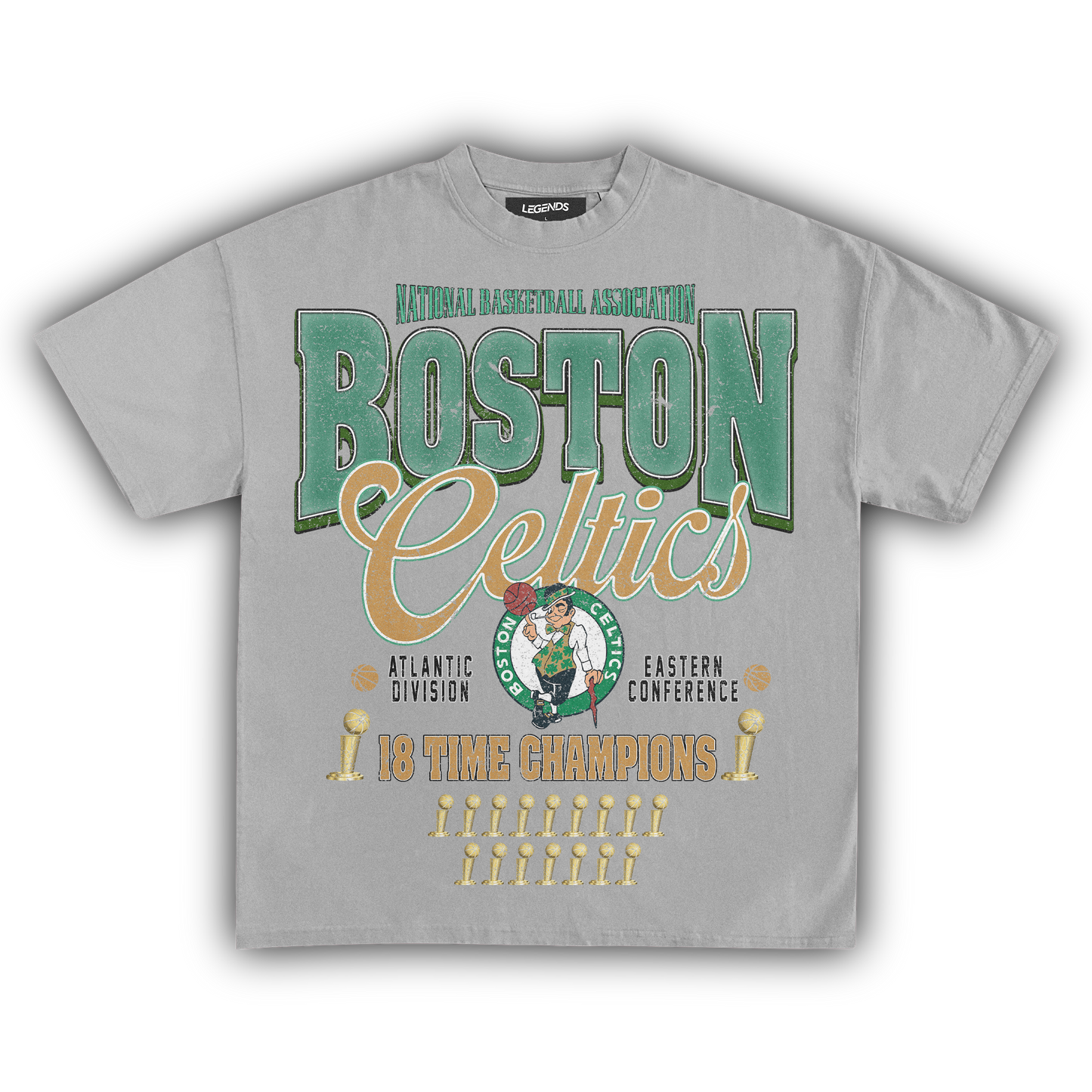 BOSTON CELTICS 18X CHAMPIONS TEE