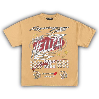 DODGE HELLCAT RULE THE ROAD TEE