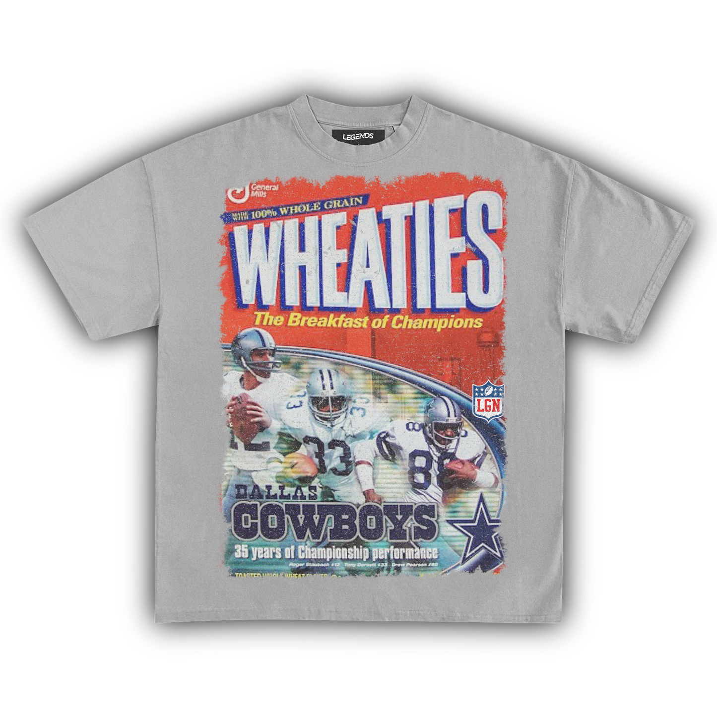 WHEATIES DALLAS 2001 VINTAGE TEE