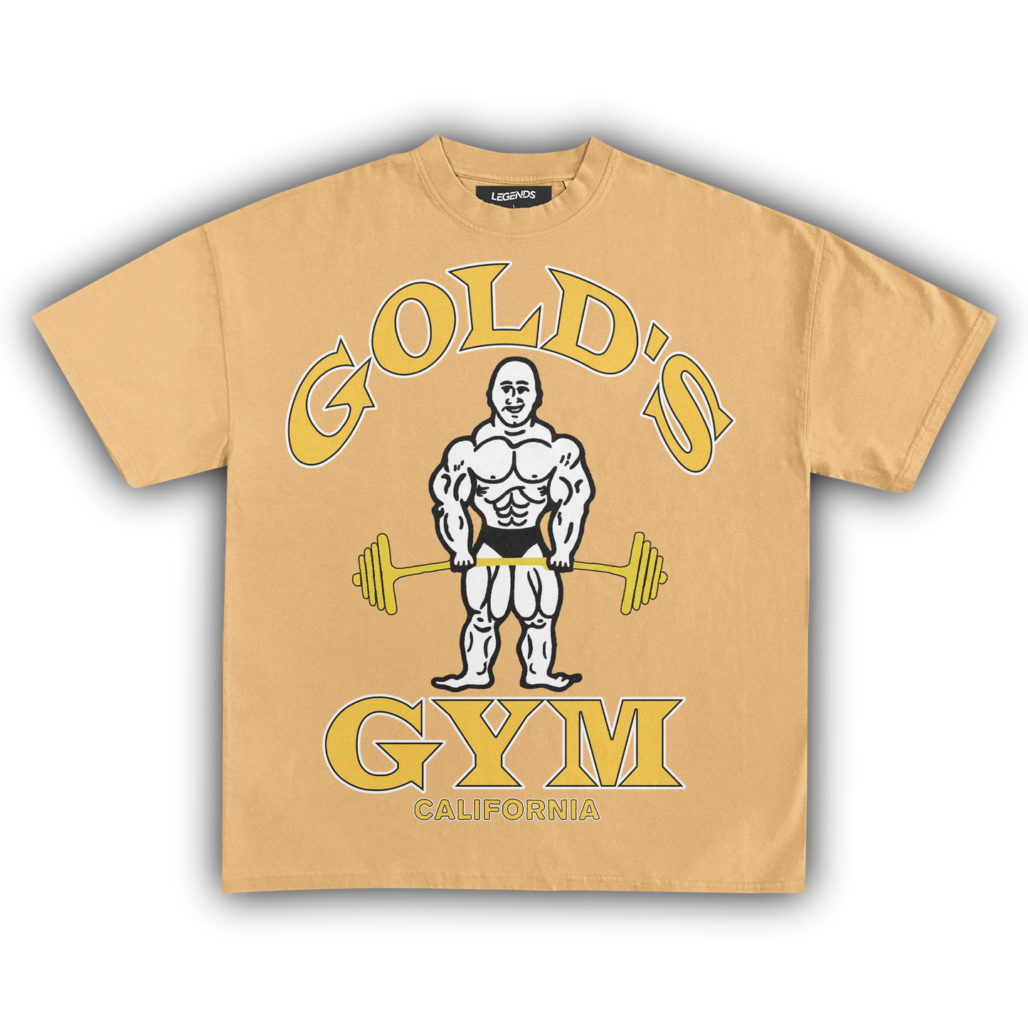 GOLD'S GYM CALIFORNIA VINTAGE TEE