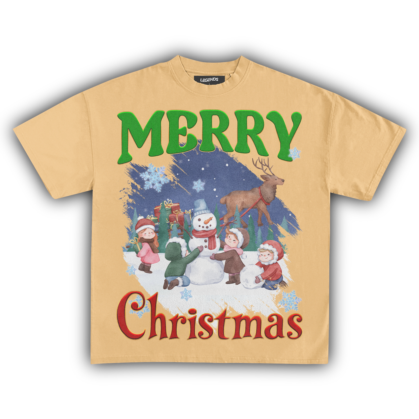 MERRY CHRISTMAS VINTAGE TEE