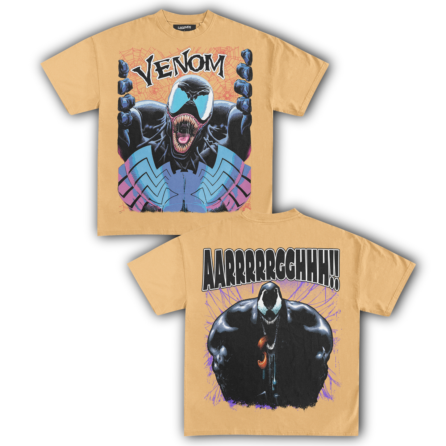 VENOM RAMPAGE AARRGGHH TEE (Double Sided)