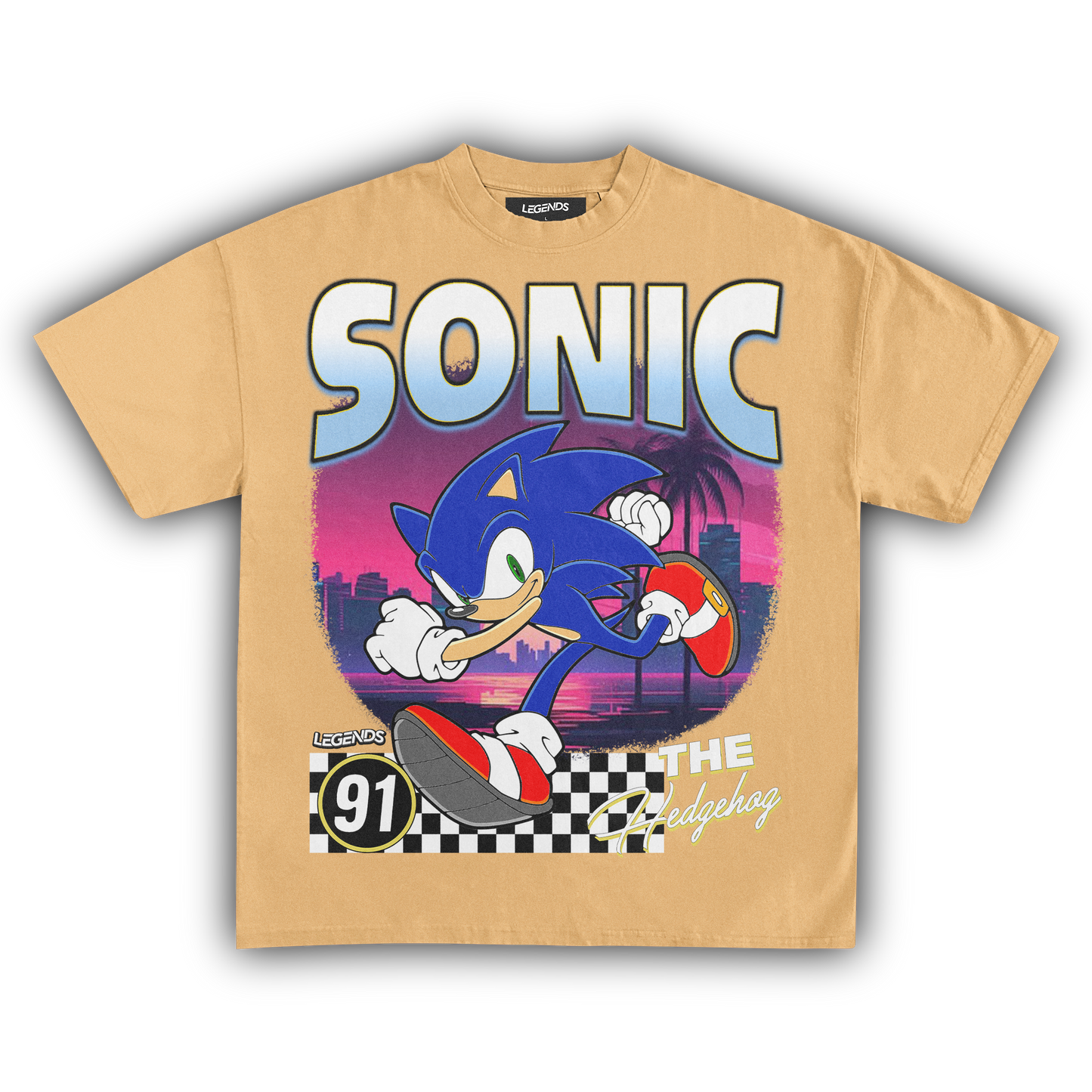 SONIC THE HEDGEHOG VINTAGE 1991 TEE