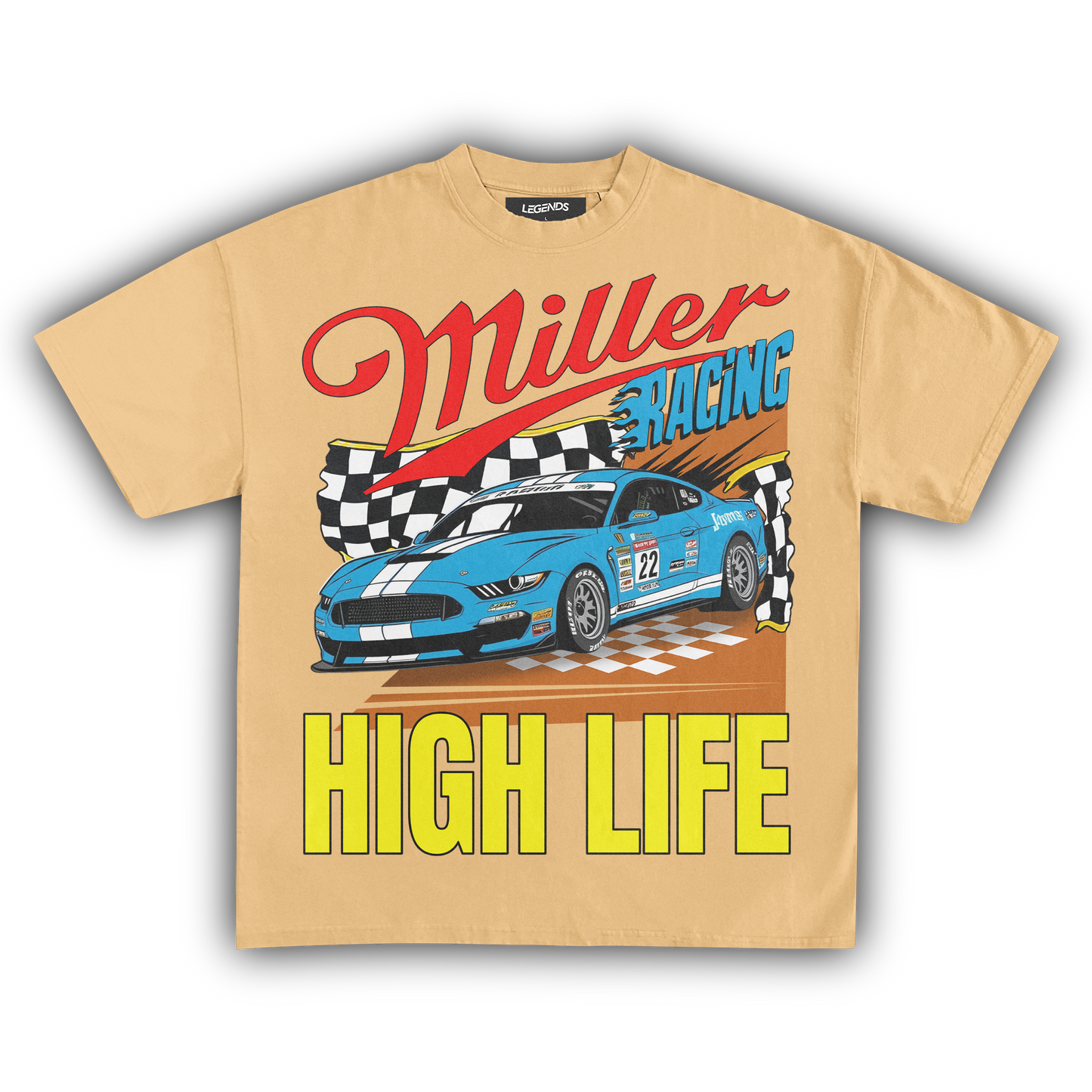 MILLER HIGH LIFE RACING TEE