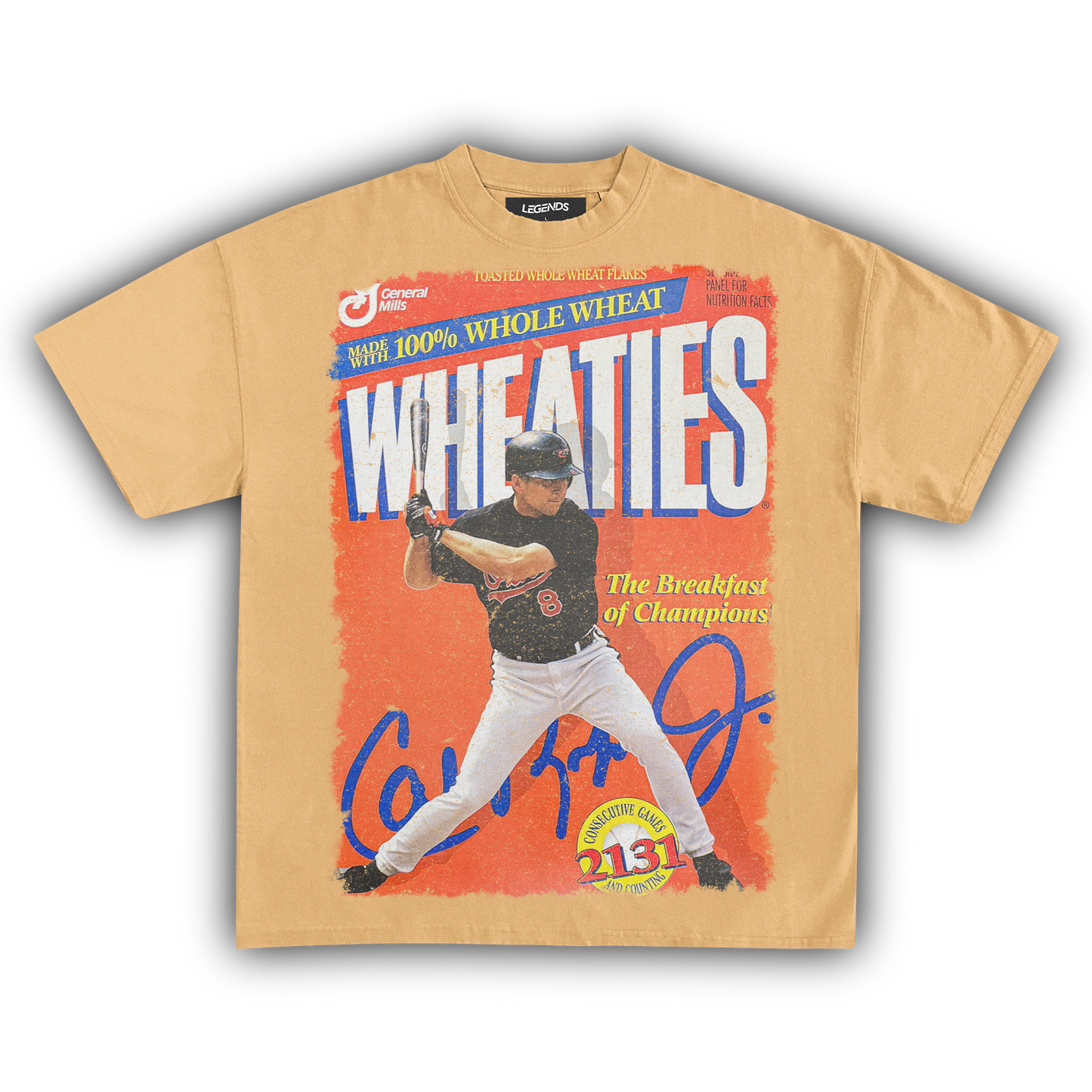 WHEATIES CAL RIPKEN JR. 1995 VINTAGE TEE