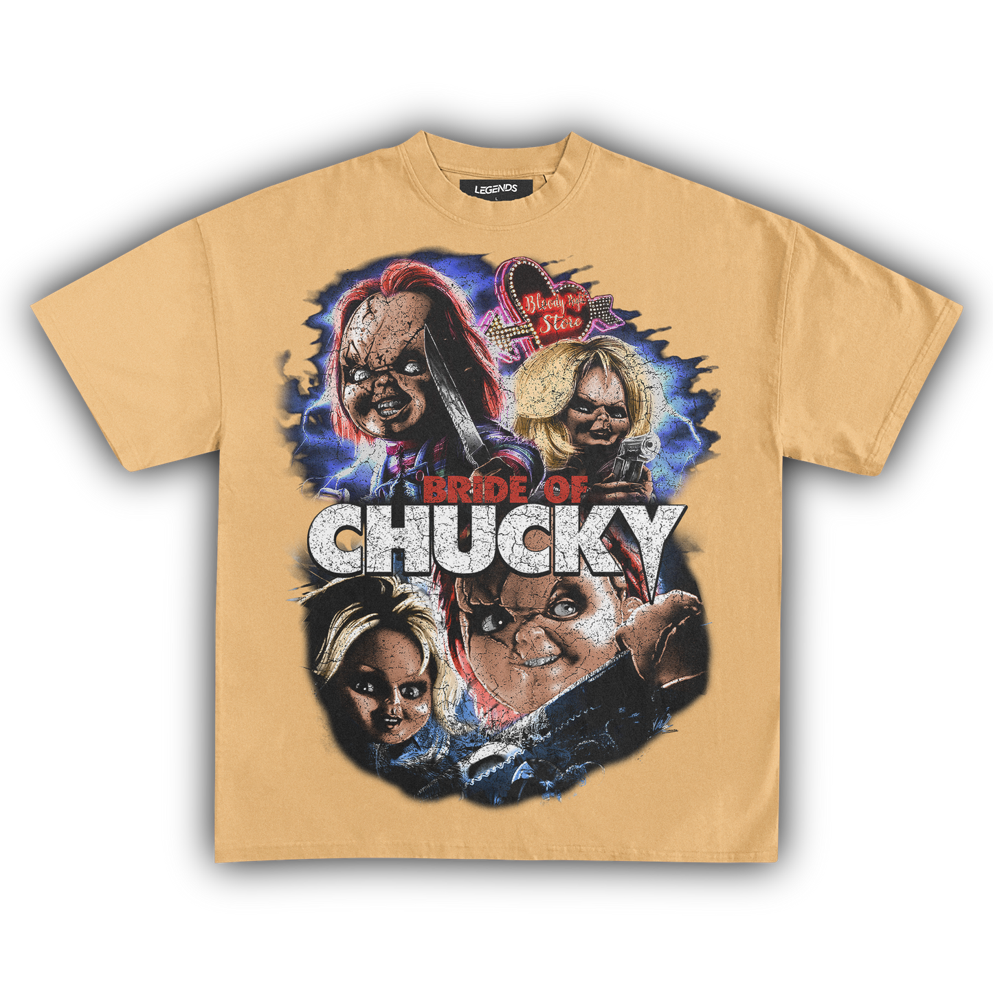 BRIDE OF CHUCKY VINTAGE TEE