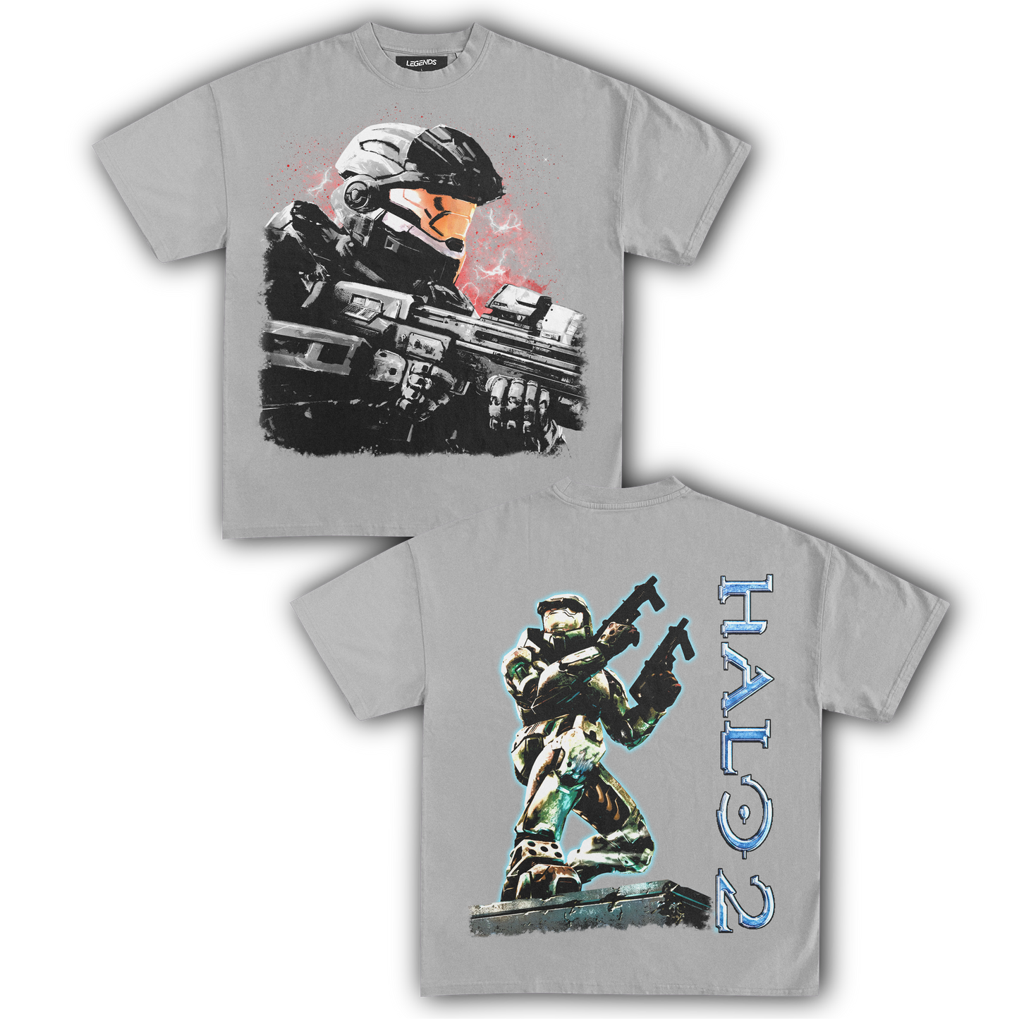 HALO 2 VINTAGE TEE (Double Sided)