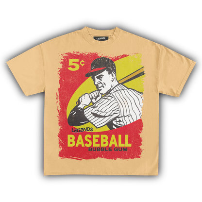 LEGENDS BASEBALL TRADING CARD TEE (Version 015)