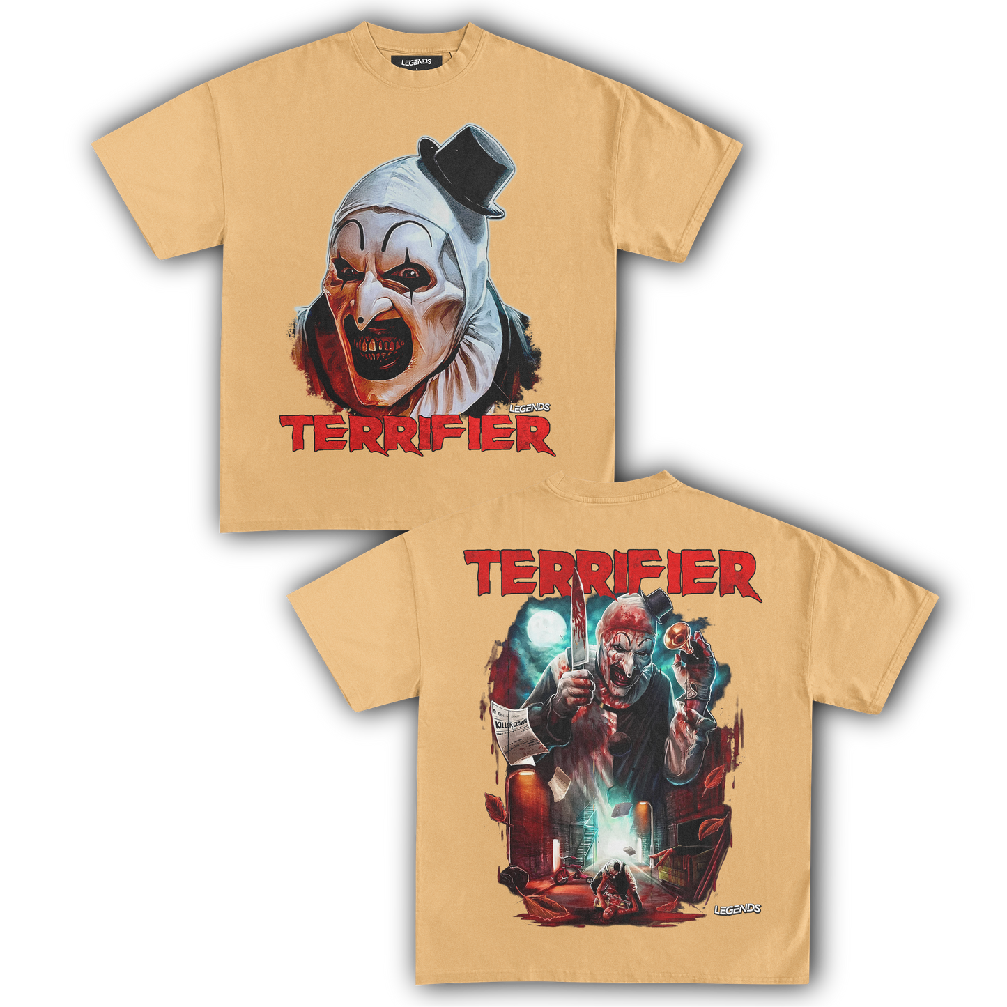 TERRIFIER TEE (Double Sided)