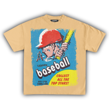 LEGENDS BASEBALL TRADING CARD TEE (Version 017)