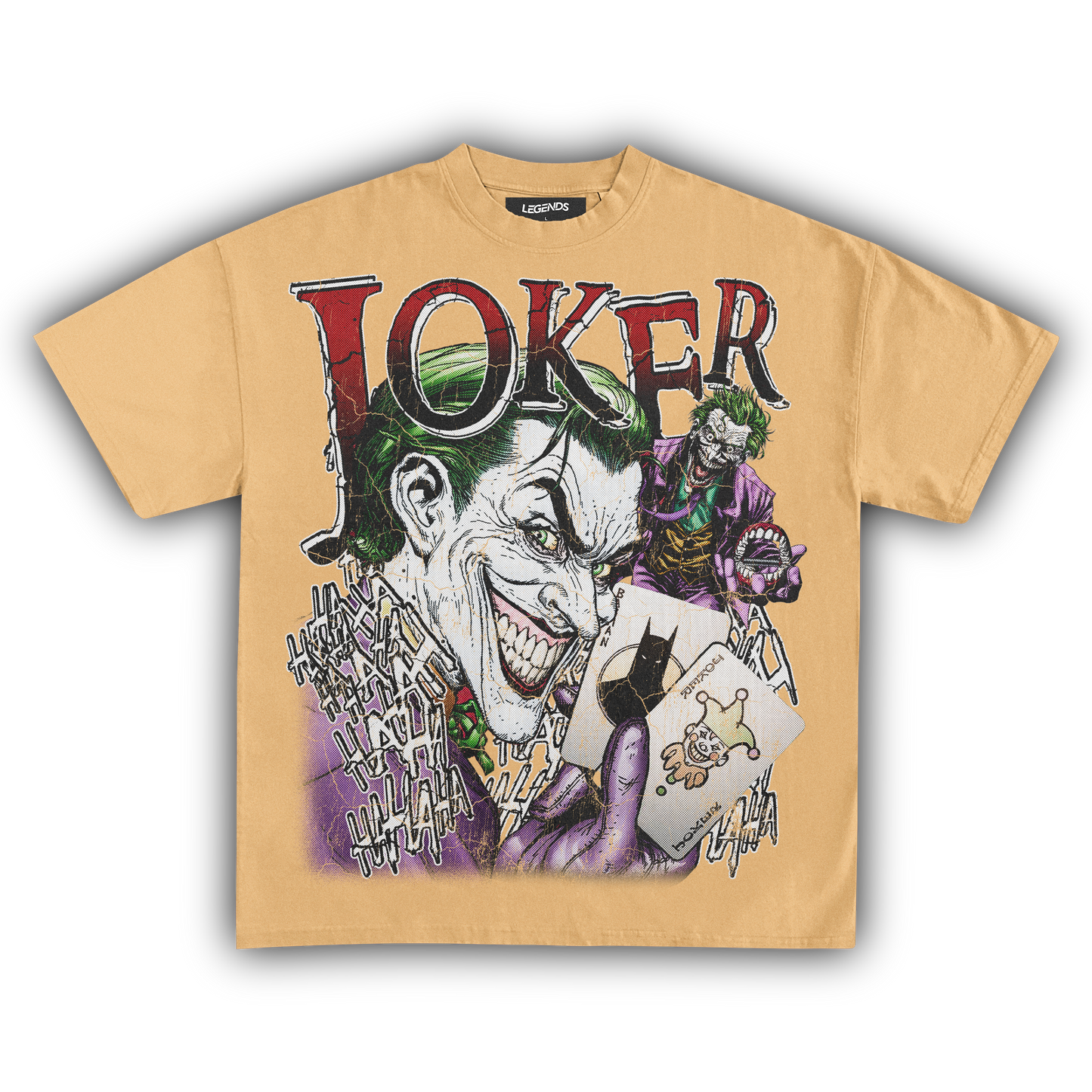 JOKER HAHA VINTAGE TEE