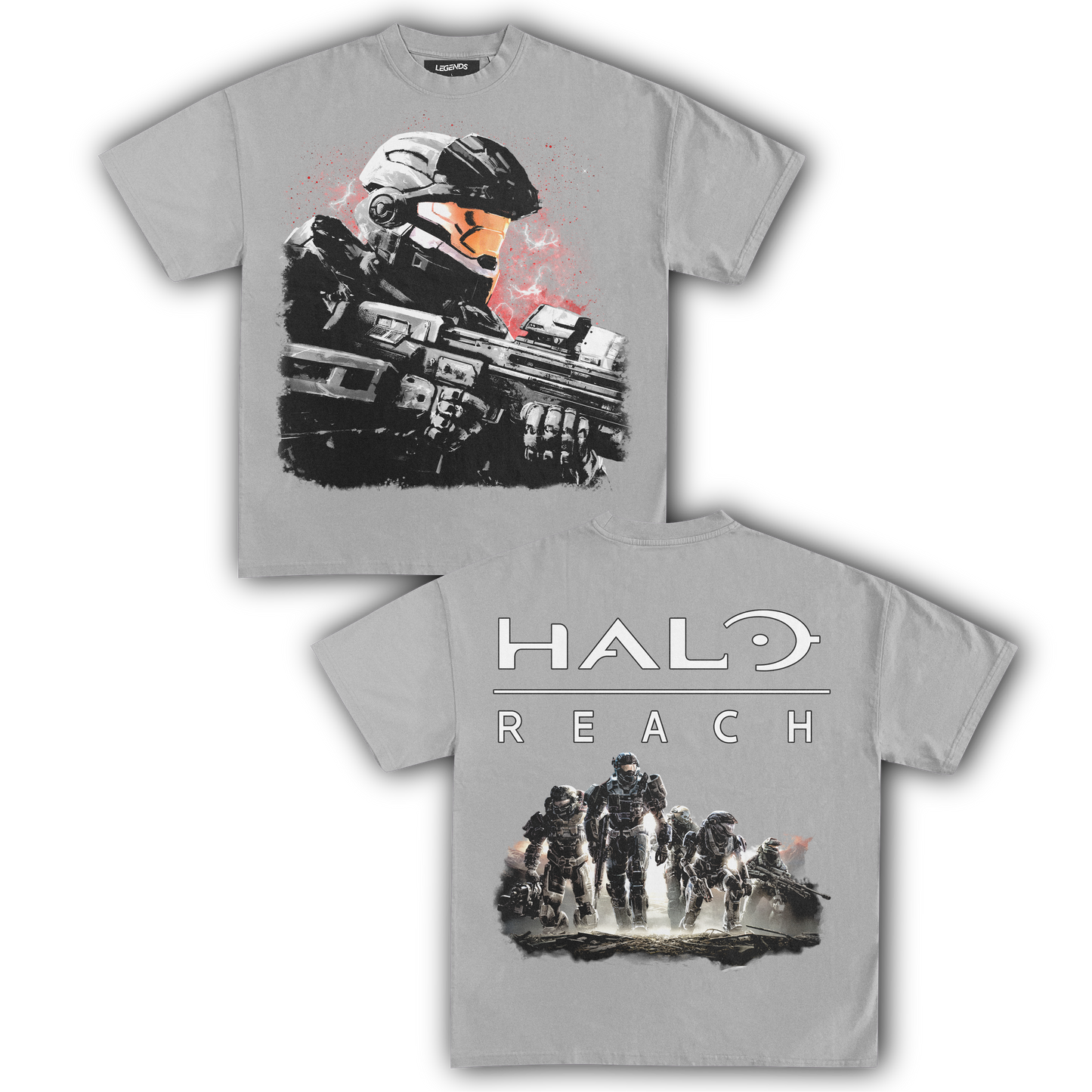 HALO REACH VINTAGE TEE (Double Sided)