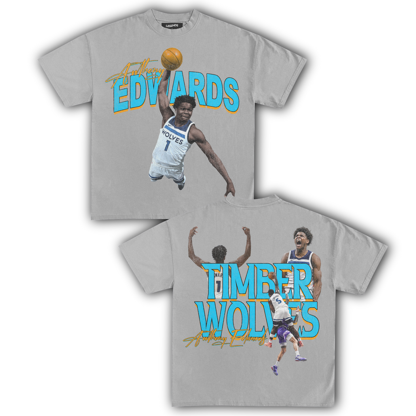 ANTHONY EDWARDS TIMBERWOLVES TEE