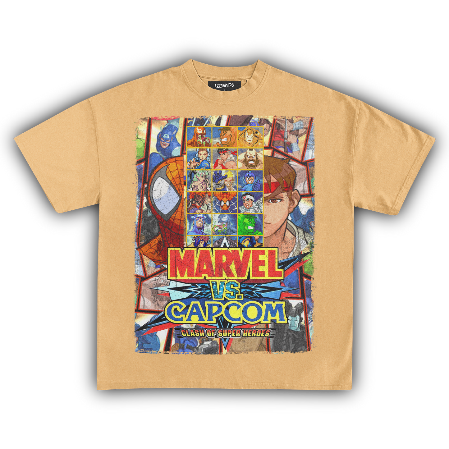 MARVEL VS CAPCOM VINTAGE TEE