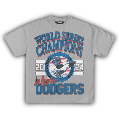 LA WORLD SERIES CHAMPIONS 2024 VINTAGE TEE