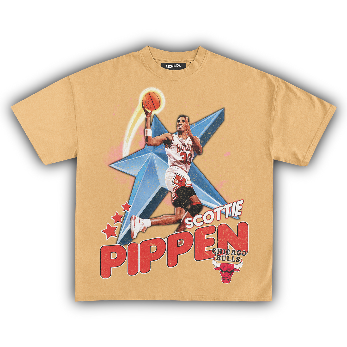 SCOTTIE PIPPIN ALL-STAR VINTAGE TEE