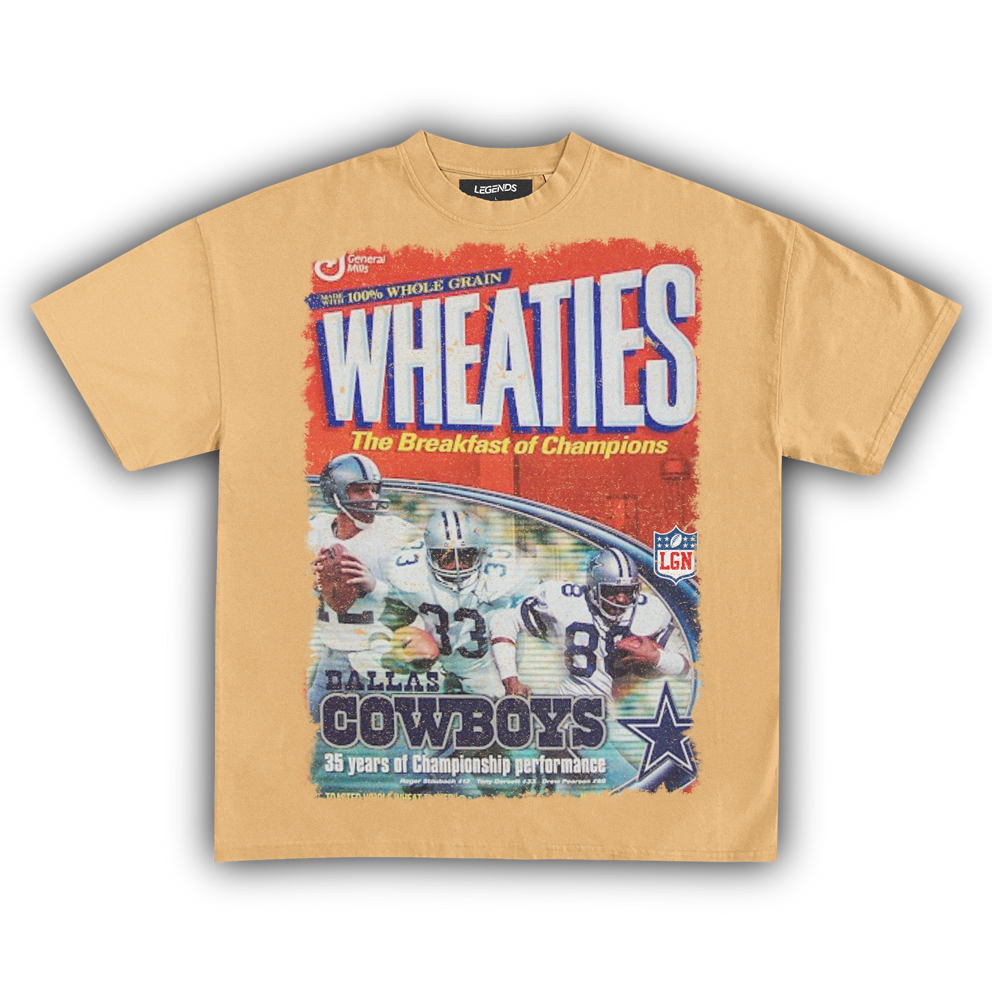 WHEATIES DALLAS 2001 VINTAGE TEE