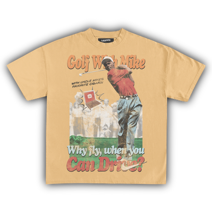 GOLF WITH MIKE VINTAGE TEE