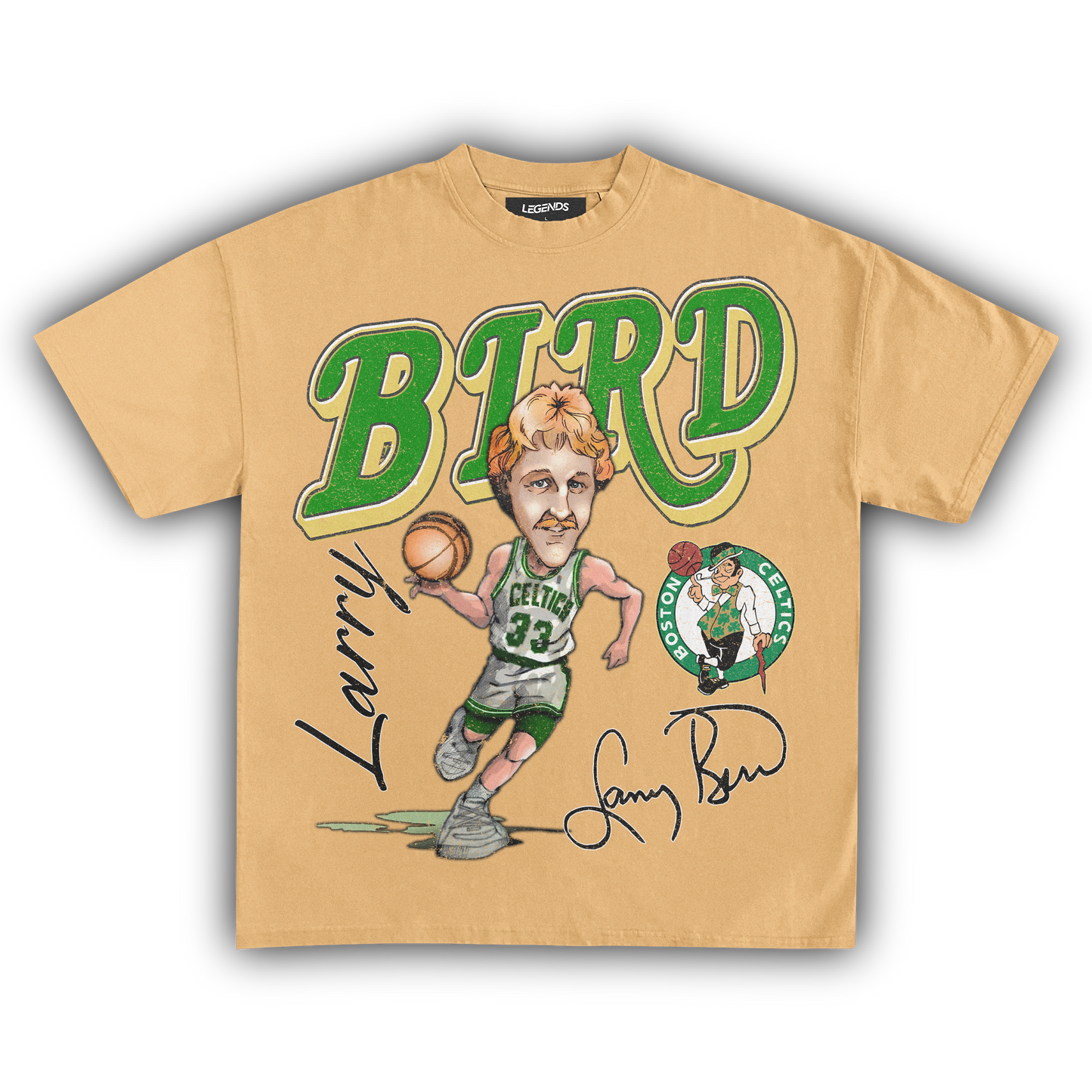 LARRY BIRD THROWBACK TEE