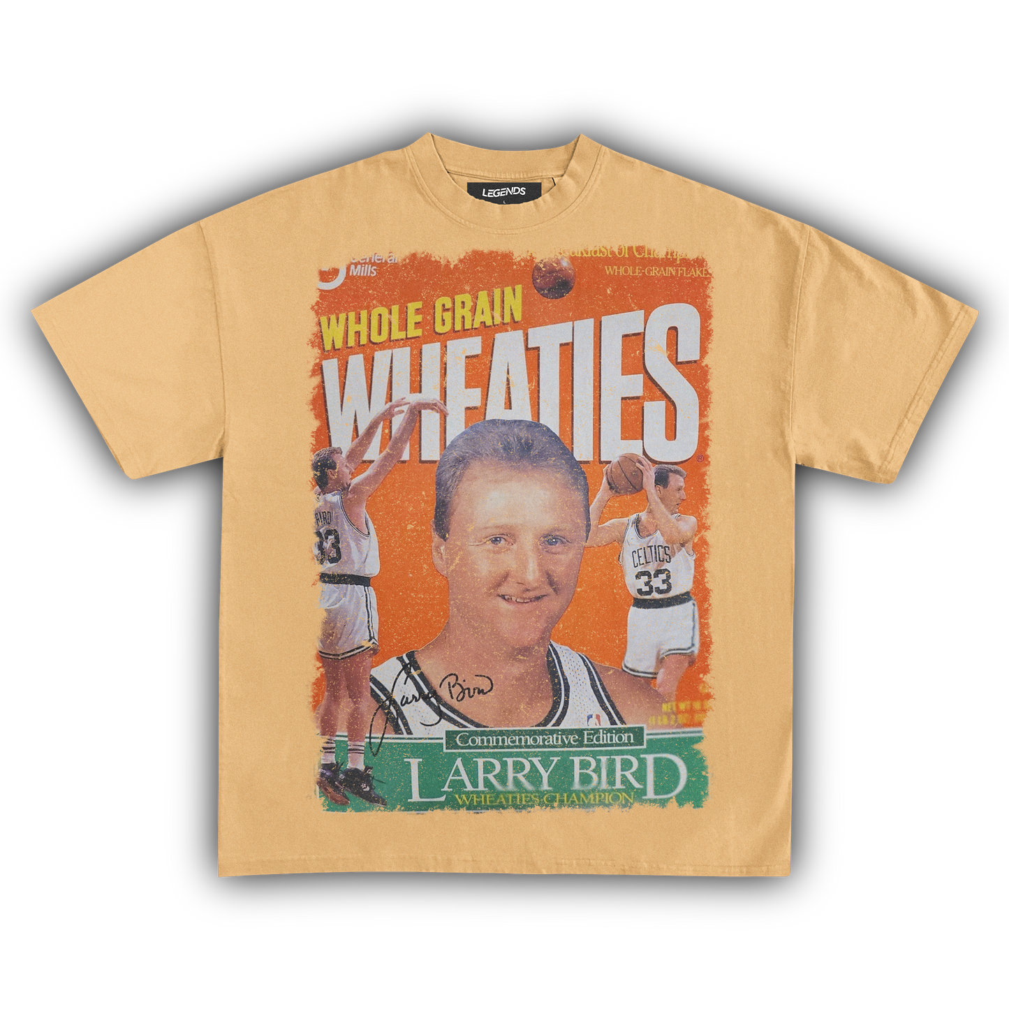 WHEATIES LARRY BIRD 1993 VINTAGE TEE