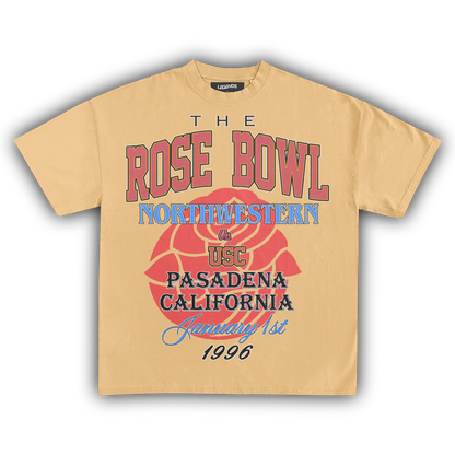 ROSE BOWL USC VS. NORTHWESTERN 1996 VINTAGE FOOTBALL TEE