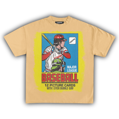 LEGENDS BASEBALL TRADING CARD TEE (Version 014)